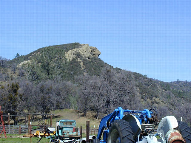 The crags at Lewis Creek