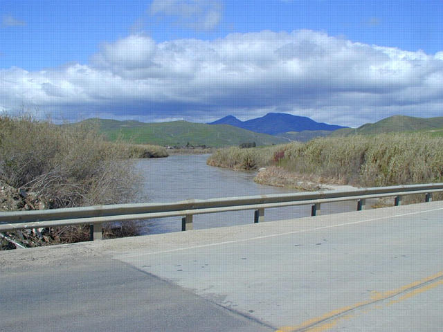Pinnacles from the Elm Street ford