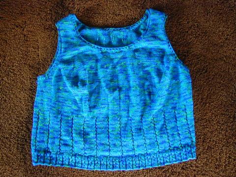 Sally's Turquoise Tank
Top