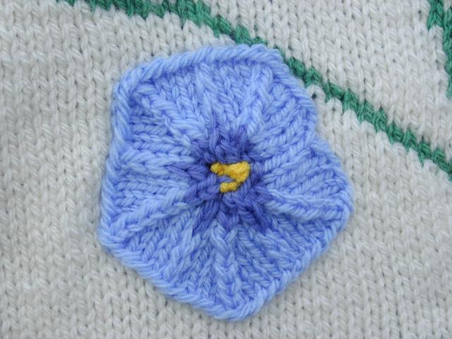 Blue Appliqu&eacute;
Morning Glory