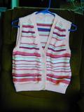 Peppermint Striped Vest
